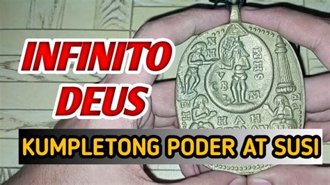 infinito deus medallion|KUMPLETONG DEBOSYON PODER NG INFINITO DEUS .